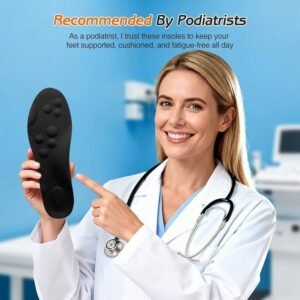4D Breathable Medicated Soft And Cushion Insole Best for All patient