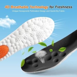 Alternative view of 4D Breathable Medicated Soft And Cushion Insole Best for All patient