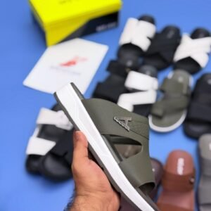 Alternative view of MS STAR  MEDICATED CHAPPAL -Green