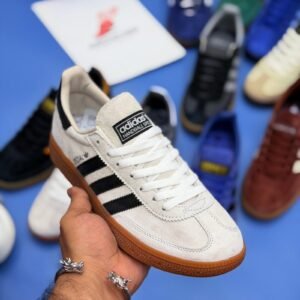Alternative view of Spzl Classic Suede Gum Sole Sneakers - White