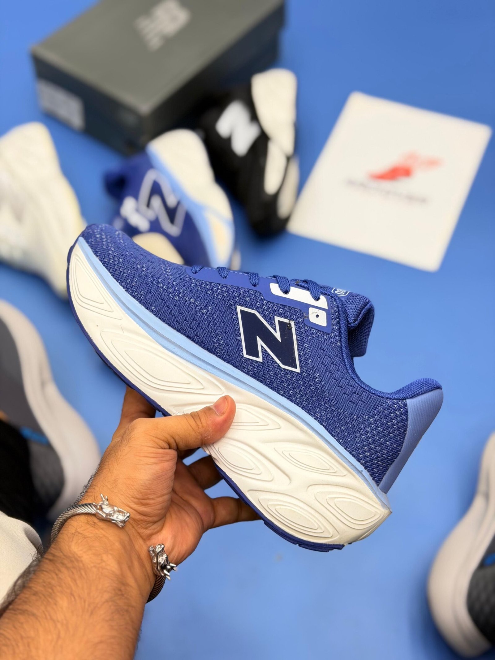 New Balance Free Foam- Blue - Image 3