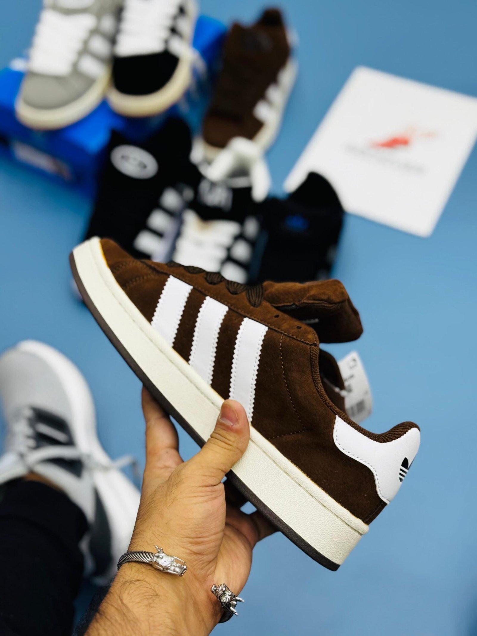 ADI CAMPUS BROWN SUEDE - Image 3