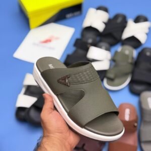 MS STAR  MEDICATED CHAPPAL -Green