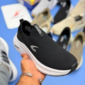 Alternative view of Skecher Super Ultra LetsGo Medicated cushion - Black White