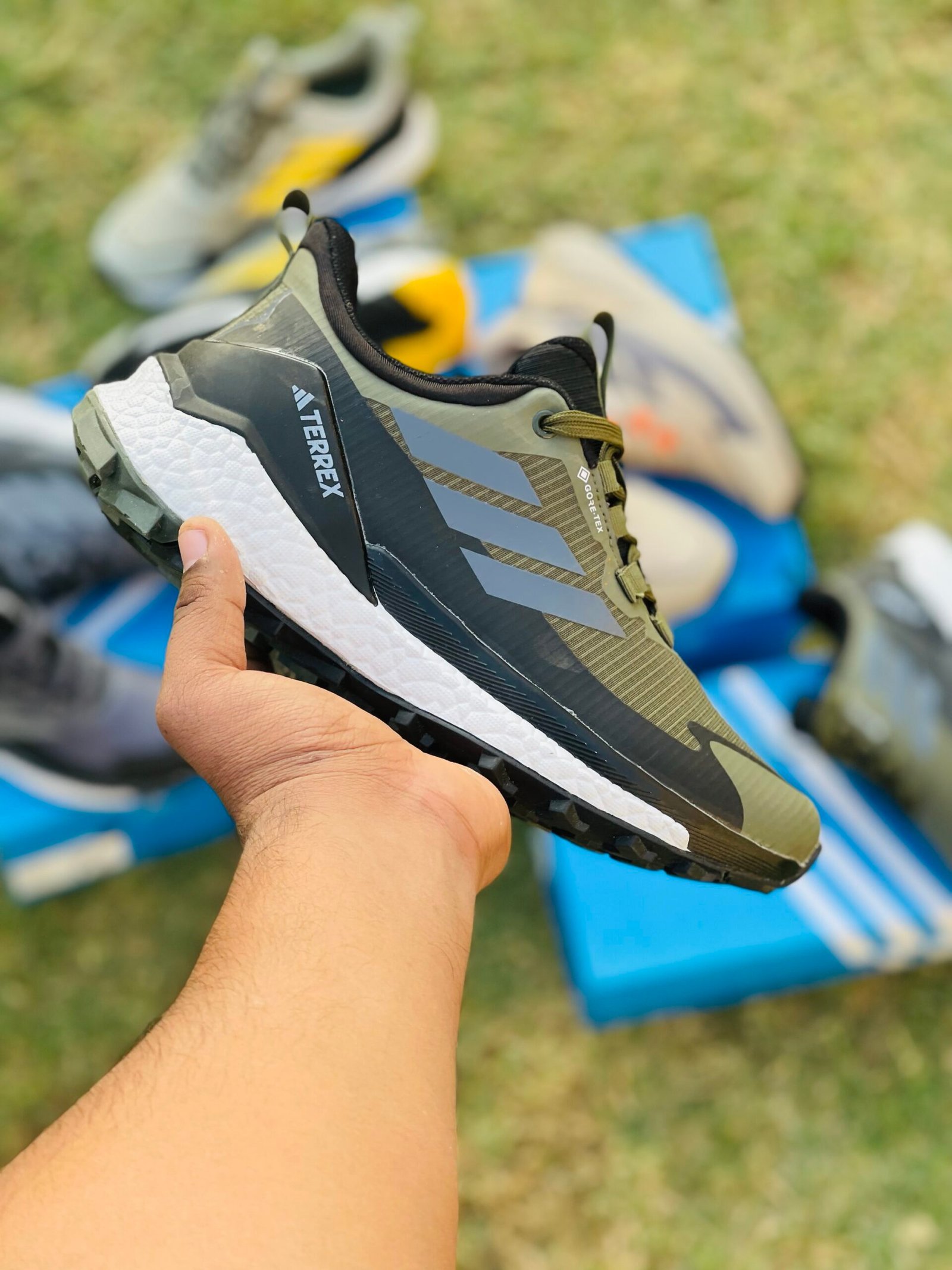 Adidas Terrex free hikers 2.0 - Light Green - Image 3