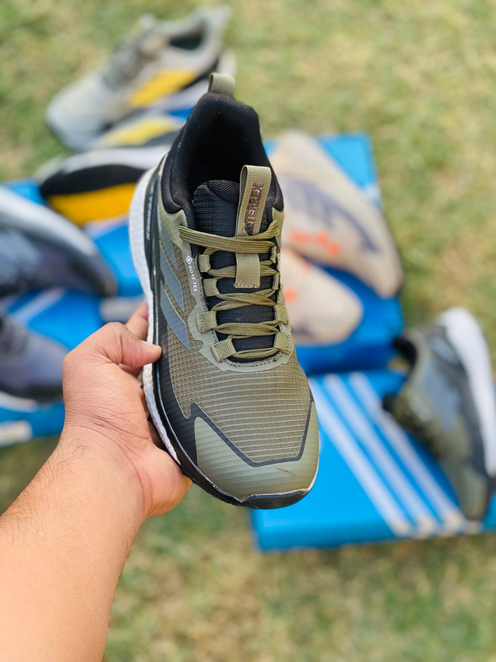 Adidas Terrex free hikers 2.0 - Light Green - Image 9
