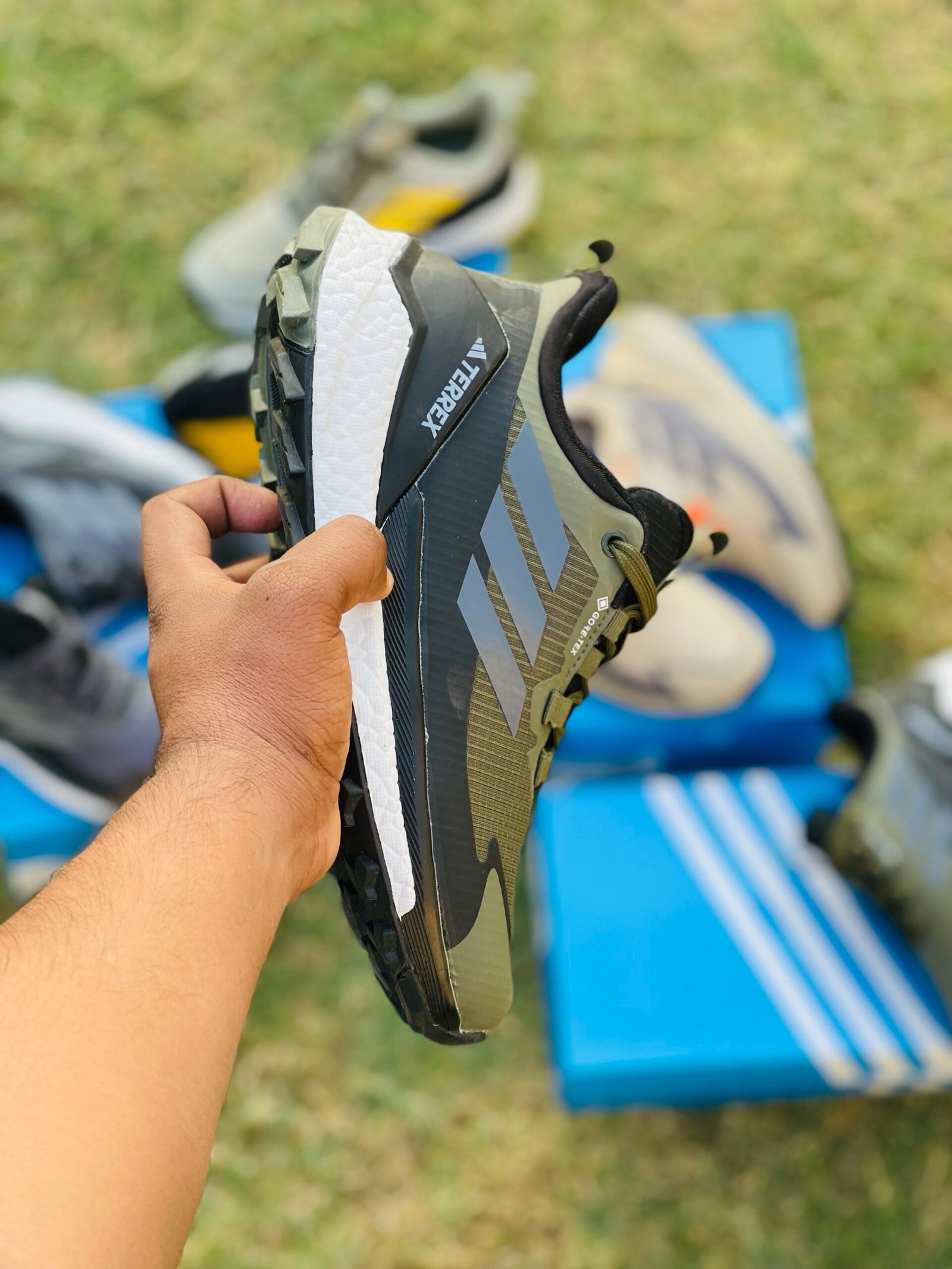 Adidas Terrex free hikers 2.0 - Light Green - Image 8