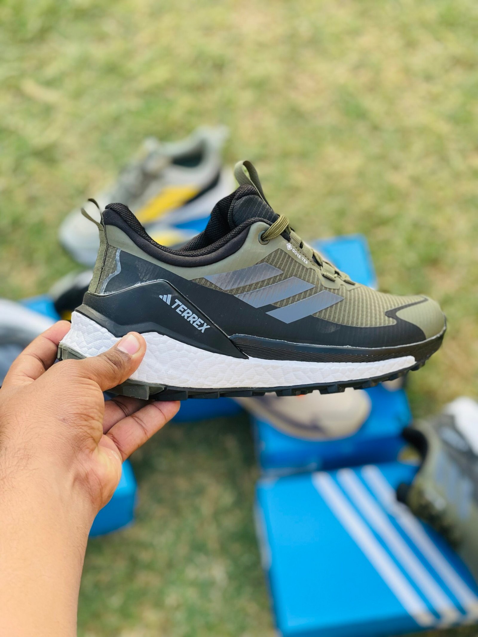 Adidas Terrex free hikers 2.0 - Light Green - Image 6